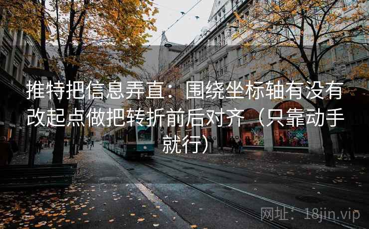 推特把信息弄直：围绕坐标轴有没有改起点做把转折前后对齐（只靠动手就行）
